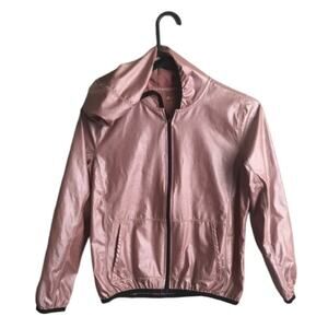 Girls Size Large (10/12) Pink Zella Hooded Jacket